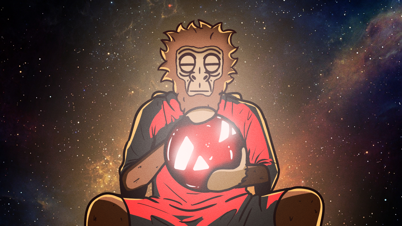 KONGA - The Craziest Monkey of Avax - Cosmic Oracle